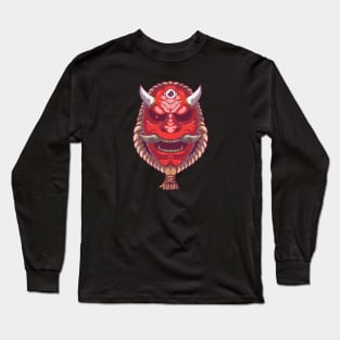 The Samurai Mask! Long Sleeve T-Shirt